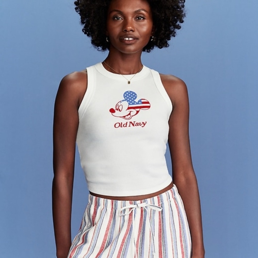 Old Navy Mickey Mouse Snug Tank Top
